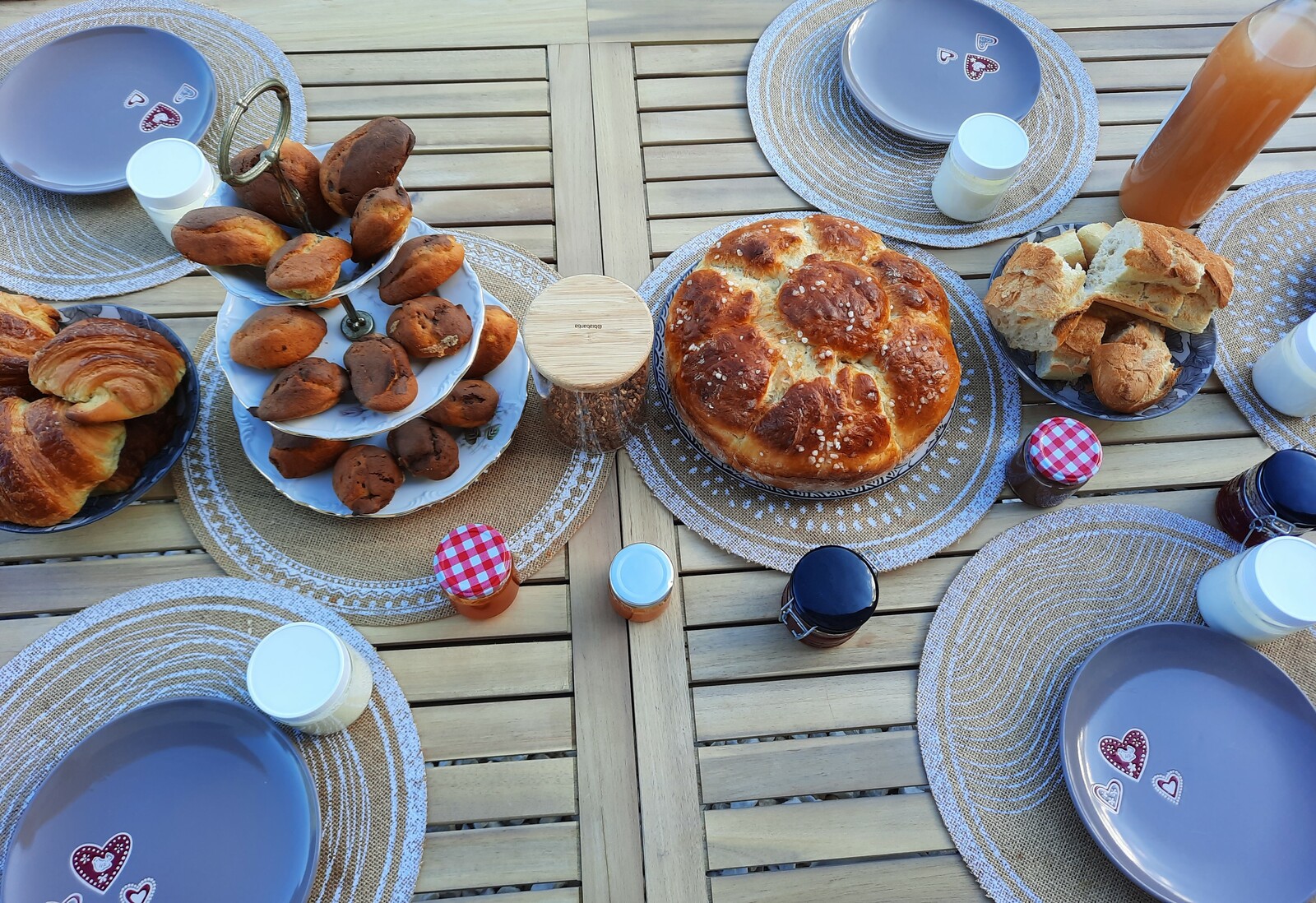 petit déjeuner complet gîte Aix les bains